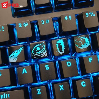 Bộ Keycap Liên Minh Huyền Thoại Ezreal dùng cho Bàn phím cơ