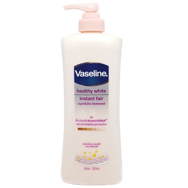 Sữa dưỡng thể Vaseline Healthy White trắng da 350ml