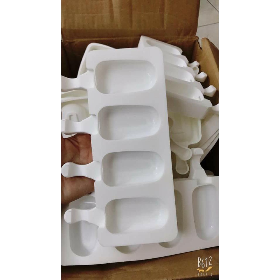 Khuôn Silicon 4 Kem Cakepop