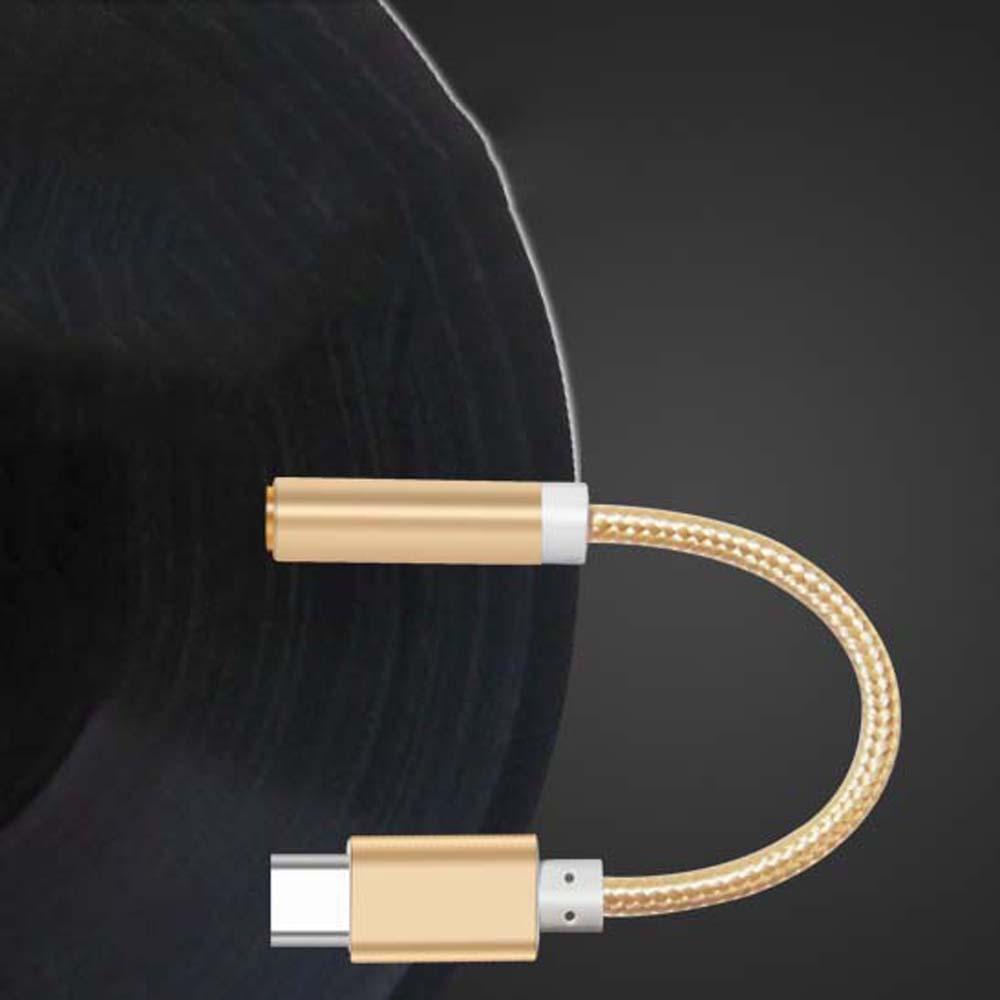 Dây Cáp Chuyển Đổi Âm Thanh Aux Bện Sợi Nylon