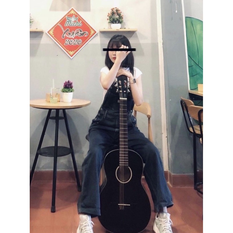 Yếm jean unisex taobao 2hand