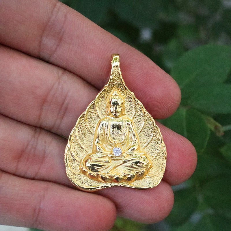 Mặt Phật A Di Đà mạ vàng 24k