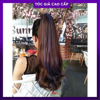 Tóc ngoặm line hình thật tự chụp