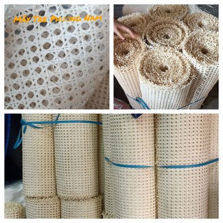 mành mây mắt cáo tự nhiên 100% tẩy trắng hàng xuất khẩu