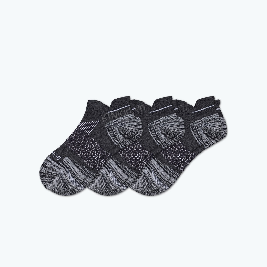 Tất thể thao Tất chạy bộ Bombas Women's Performance Running Ankle Sock size S, M, L, XL