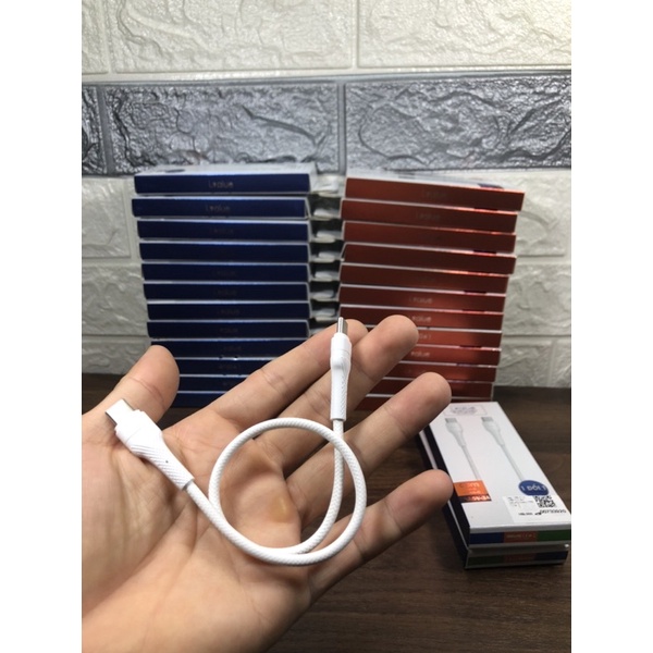 Cáp sạc nhanh PD USB-C to USB-C 0.3m ivalue Unitary TPE - Bảo hành 12 tháng