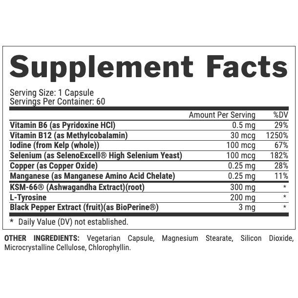 Viên Uống Giảm Mỡ Tự Nhiên Và Tăng Chức Năng Tuyến Giáp Nutrex Lipo 6 Black THYROLEAN 60 Viên