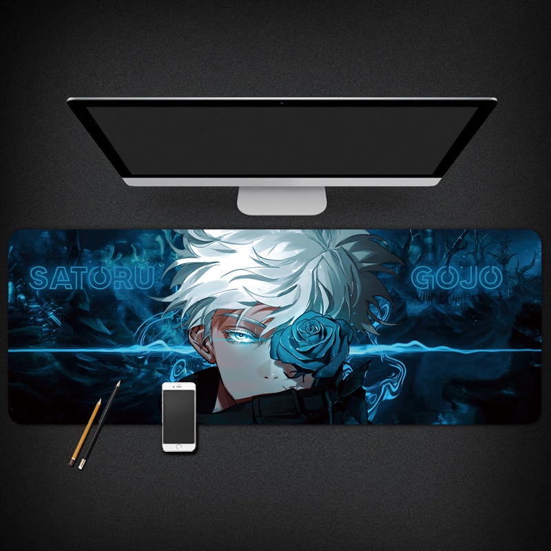 Jujutsu Kaisen Anime Peripheral Keyboard Pad Knotta Yuren Mouse Pad Gojo Satoru Double Sided Nuo Computer Desk Pad Perso