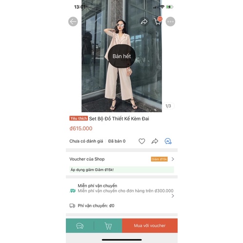 Sét dáng vest thiết kế