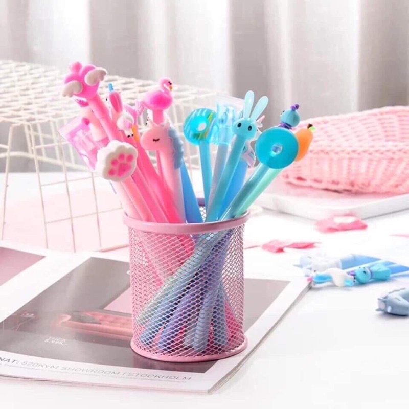 Combo 20 cây bút nuớc hình thú ngộ nghĩnh cho bé(tặng kèm túi Zip)