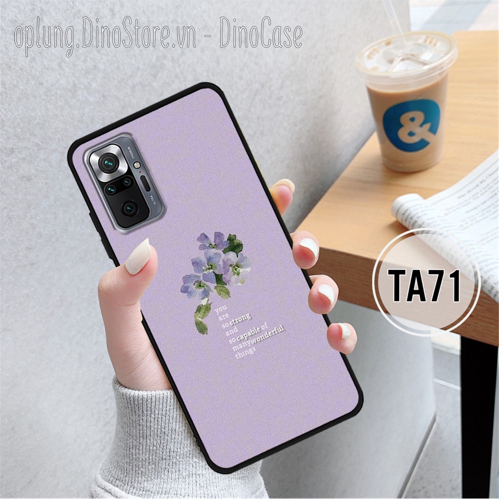 Ốp lưng Xiaomi Redmi 10 - Note 10 - Note 10s - Note 10 Pro - Ốp điện thoại Xiaomi hình hoa nữ tính nhẹ nhàng dễ thương.
