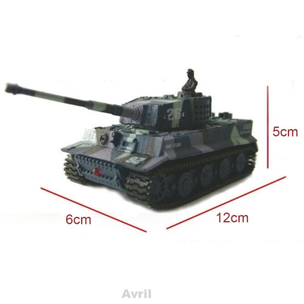 Toy Kids Remote Control Tiger Tank Gift Parts RC Cars Simulation German For Child