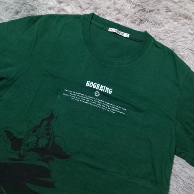Áo thun uniqlo x one piece x usopp x sogeking real authentic chính hãng áo phông nam nữ unisex