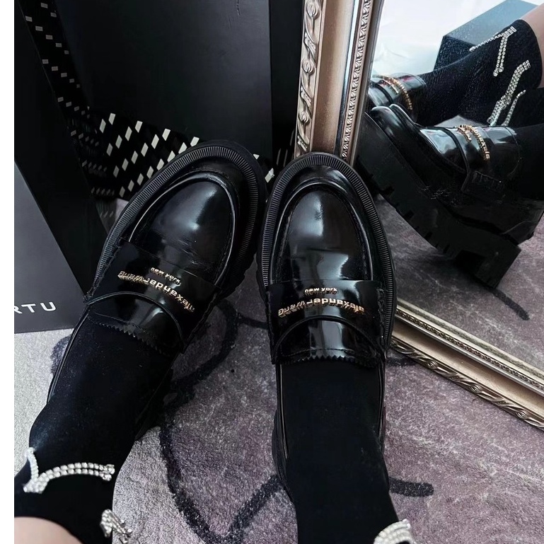 Giày Lười Chất Liệu Da Cao Cấp Thời Trang Dành Cho Nữ