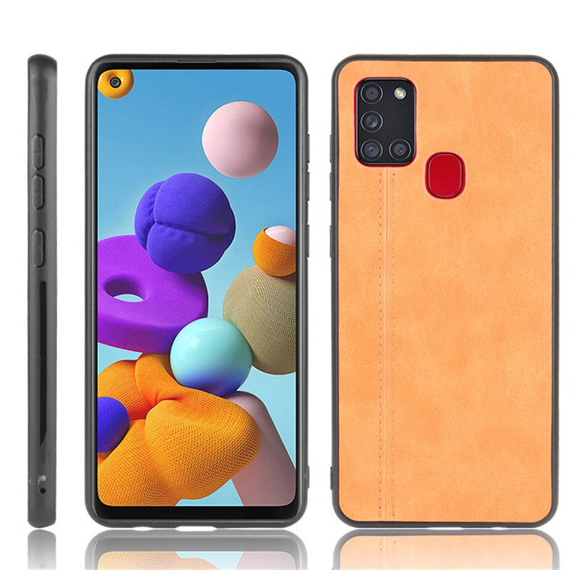 Ốp điện thoại da pu cứng cao cấp cho Samsung Galaxy A21s | BigBuy360 - bigbuy360.vn
