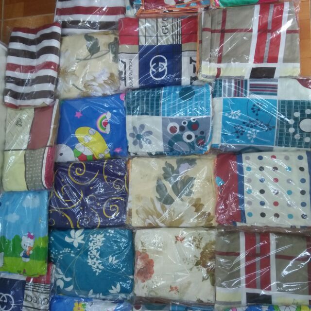 Ga chun vải poly cotton tặng vỏ gối