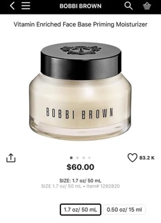 Kem Lót Bobbi Brown Vitamin Enriched Face Base 50ml