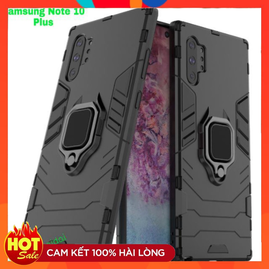 Ốp lưng Samsung Galaxy Note 10 Plus chống sốc Iron Man Iring cao cấp siêu bền
