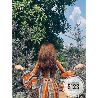 Bigsize Set thổ cẩm S123
