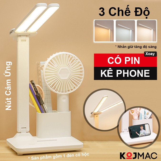 Đèn Led Để Bàn Đọc Sách Tích Điện Reading Lamp ( Học Sinh Gấp gọn Không Ánh Sáng Xanh Chống Cận Thị Mắt Đỡ Điện Thoại )