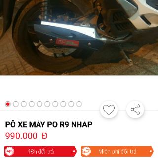 Pô xe r9 nhap