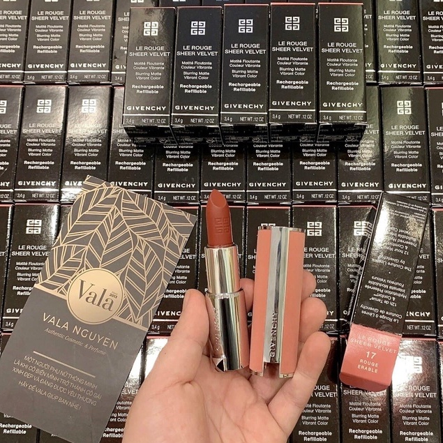 Son Givenchy vỏ da Fullsize Fullbox