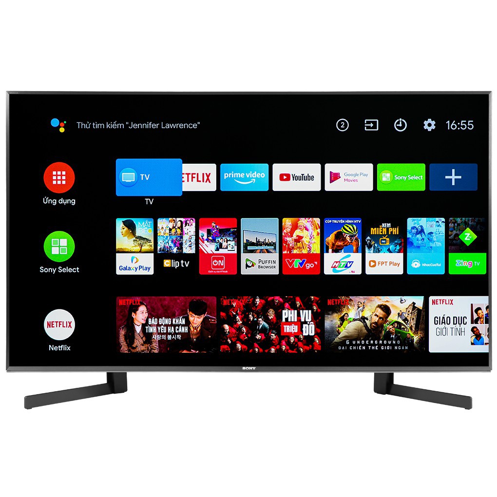 Android Tivi Sony KD-49X9500H 4K 49 inch