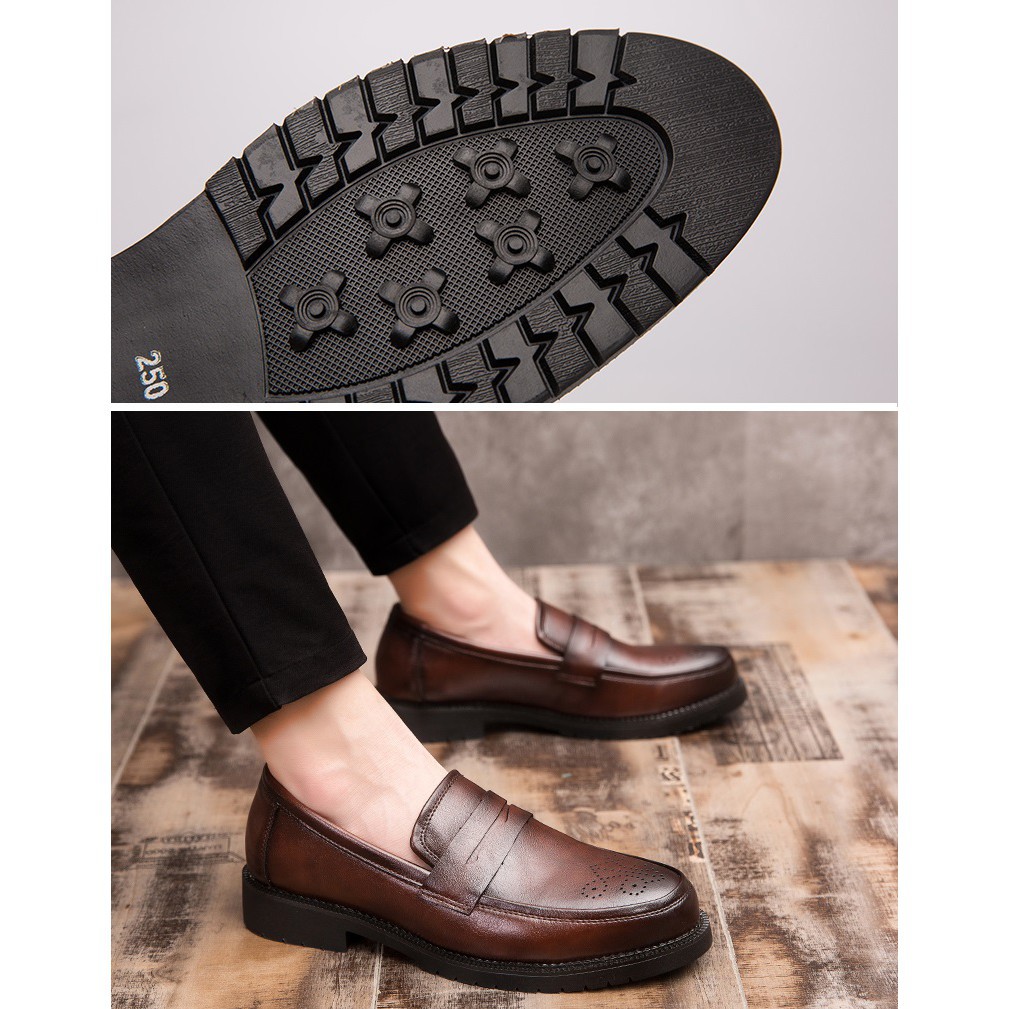 Fashionable classic men's loafers