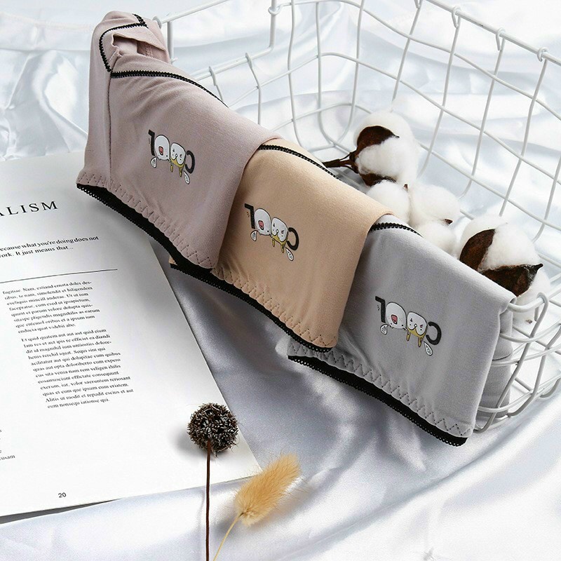 Quần Lót Nữ Cotton Sịn Mềm Mịn In Chữ Cool - Quần Chip Nữ Dễ Thương Mã 943