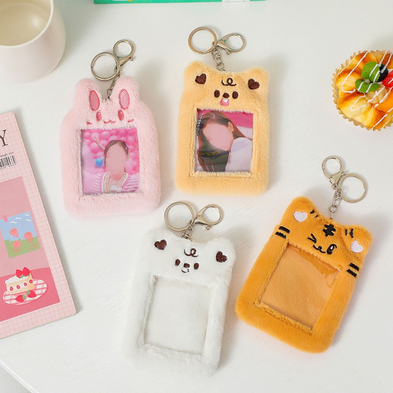 Móc Chìa Khóa / Thẻ ID Trong Suốt Hình Thần Tượng Kpop Dễ Thương