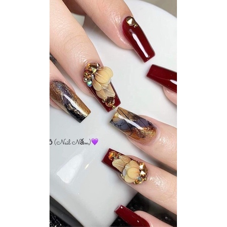 Hoa bột nail góc trai cao cấp ( set 10 bông )