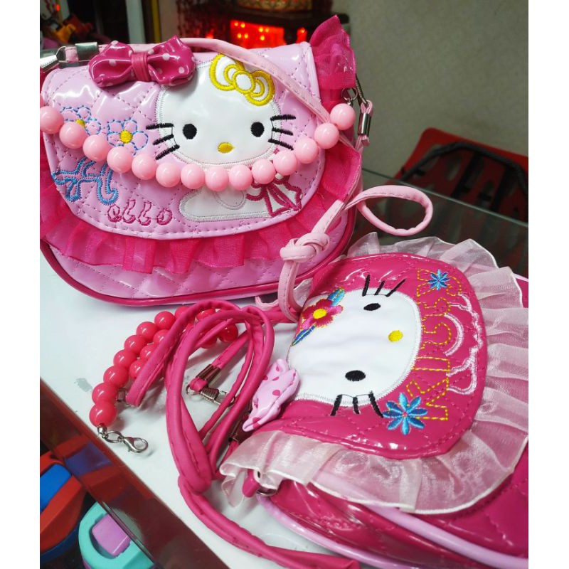 Túi xách ví tiền Hello Kitty cho bé gái