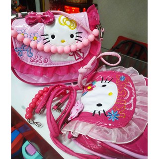 Túi xách ví tiền Hello Kitty cho bé gái