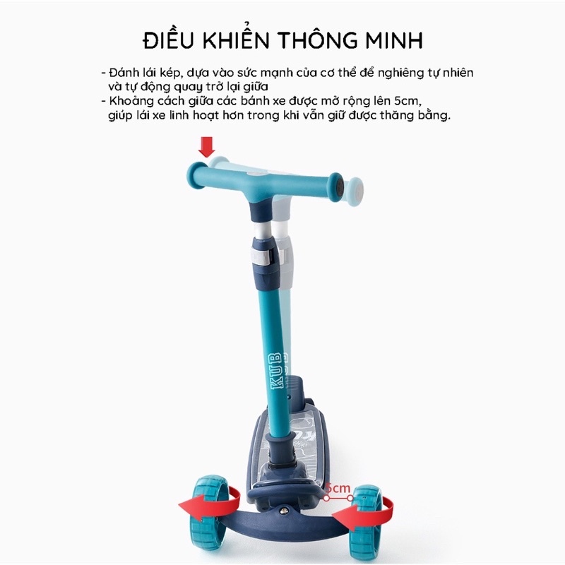 Xe scooter KUB cho Bé