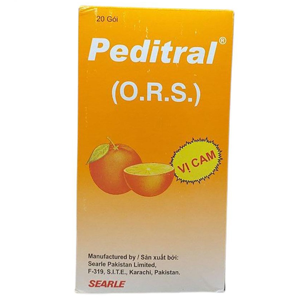 Gói Bột Pha Bù Điện Giải Hương Cam PEDITRAL