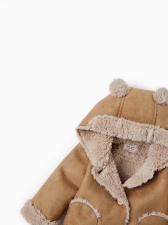 Áo khoác da lộn ZARA BG