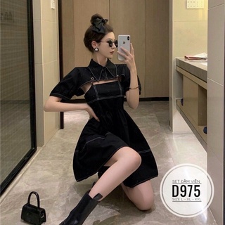 Bigsize set đầm viền 55-95kg