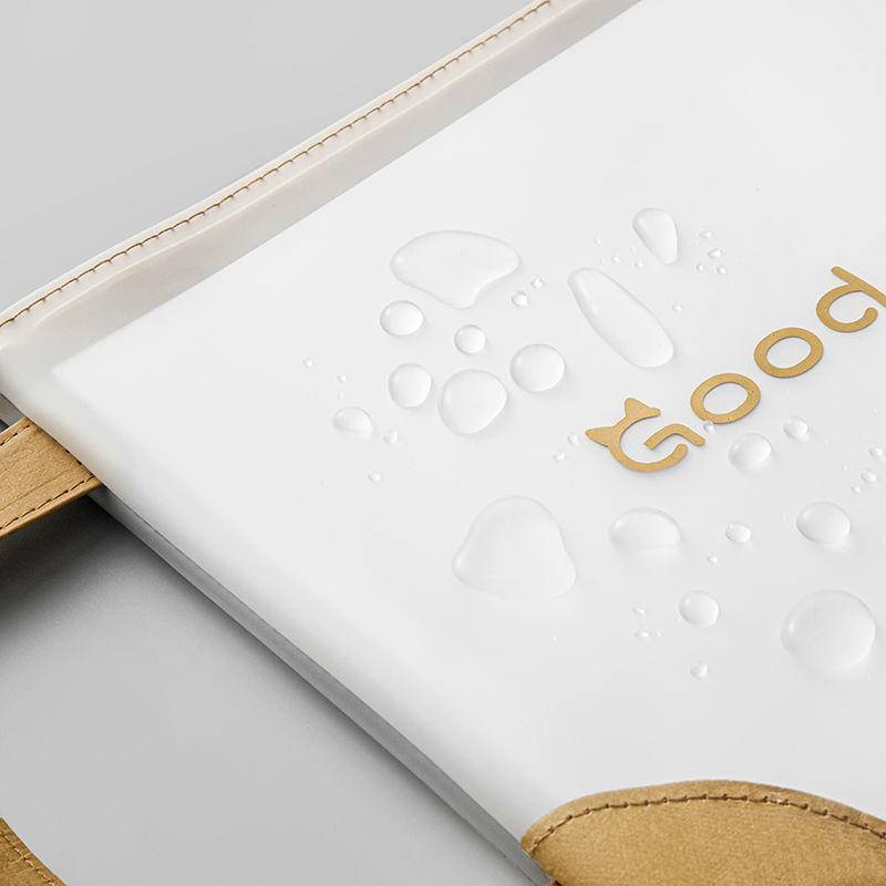 ⭐ iLado ⭐ Túi đựng tài liệu túi đựng bút TPU Khóa Kéo với tay cầm  túi zip nhỏ Bìa đựng tài liệu trong suốt Hoạt Hình túi đựng tài liệu a4 file Hộp đựng storage dễ thương cute đồ dùng học tập học sinh dày lên Chống ẩm và chống bụi