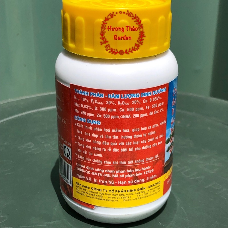 Bộ 3 Phân Bón Đầu Trâu 501-701-901 Chuyên Dùng Cho Hoa Lan & Và Cây Kiểng