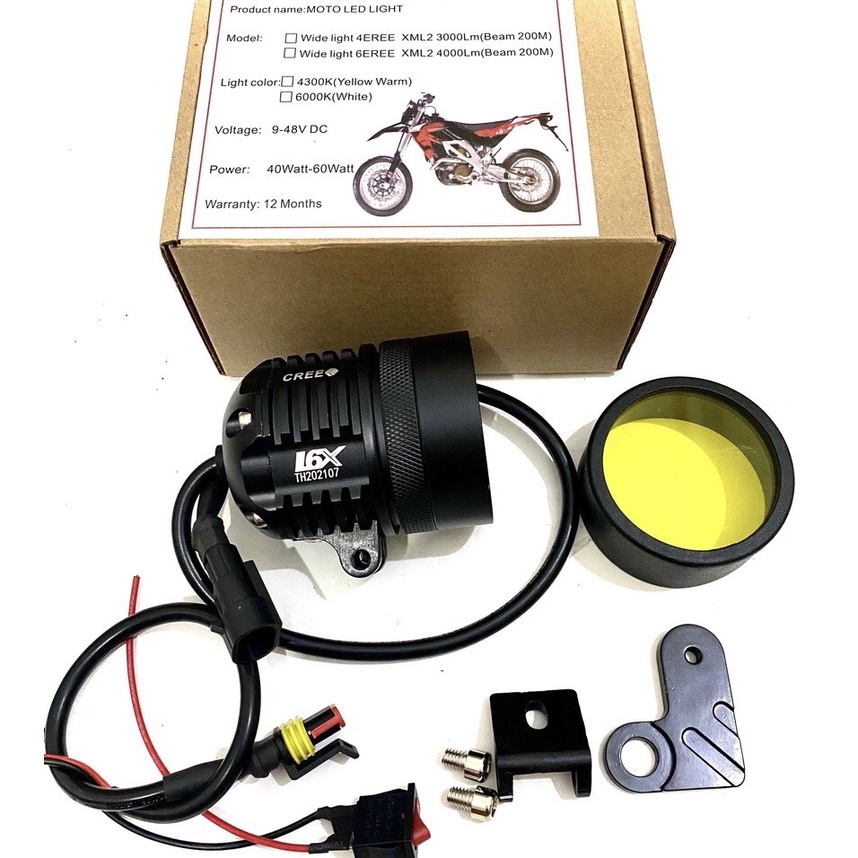 Đèn Trợ Sáng L6x  Loại 1 Full Phụ kiện Bảo Hành 1 Năm