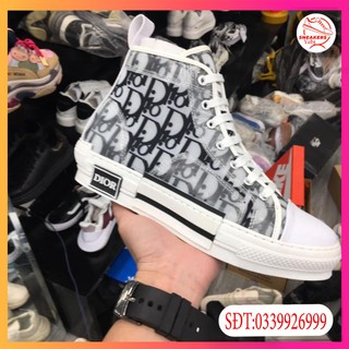 [Video tận cảnh] Giày thể thao dior CỔ Cao full phụ kiên bill box - Yabi store