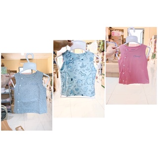 Áo gile Chaang 2 lớp cotton mềm ấm cho bé trai bé gái