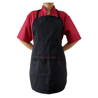 Combo 10 Yếm, tạp dề bếp, phục vụ quàng cổ vài Kaki, unisex, chất đẹp hoàn tiền 100% nếu không ưng ý