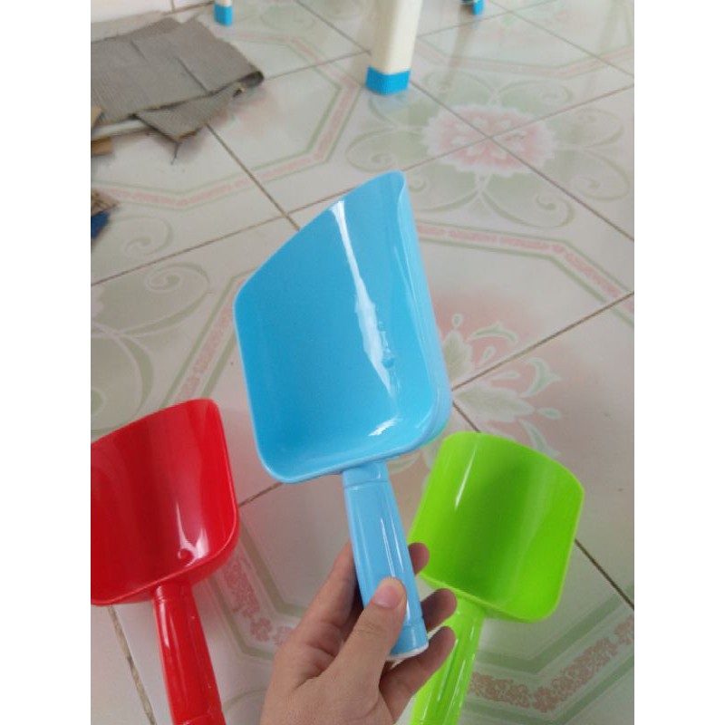 Đồ xúc gạo, xúc đá nhựa - xẻng xúc gạo  đá
