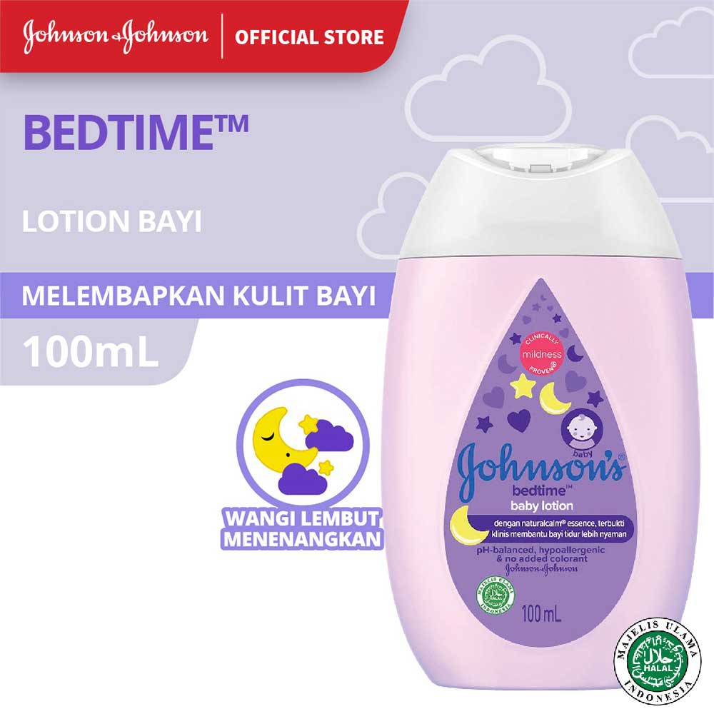 (hàng Mới Về) Lotion Johnson 's Bedtime Lotion 100ml