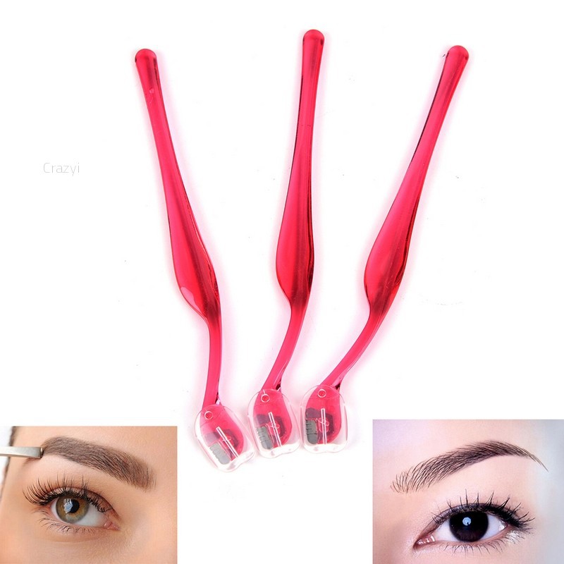 Set 3 Dao Cạo Lông Mày Định Hình Khuôn Mặt Chuyên Nghiệp