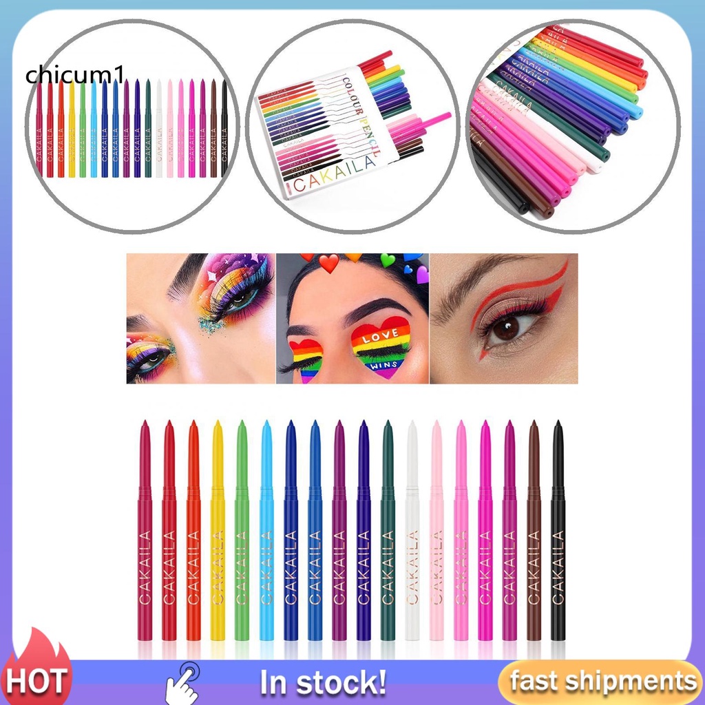 Bút kẻ mắt 18 màu sắc tùy chọn
