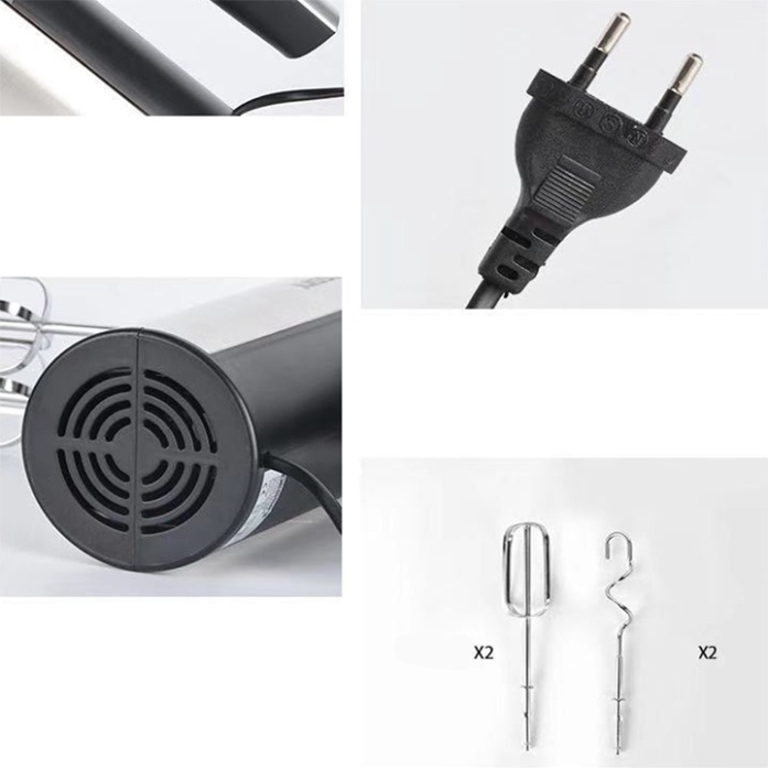 Máy Đánh Trứng Cầm Tay, Đánh Kem Chính Hãng SOKANY 6638 [BH 12 Tháng]