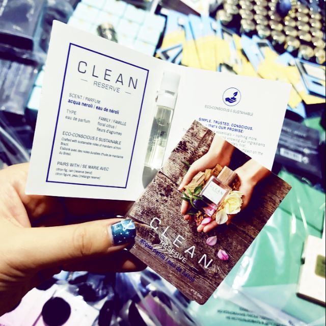 [ Vial 1.5ml ] Mẫu Thử Nước Hoa 𝐂𝐥𝐞𝐚𝐧 𝐑𝐞𝐬𝐞𝐫𝐯𝐞