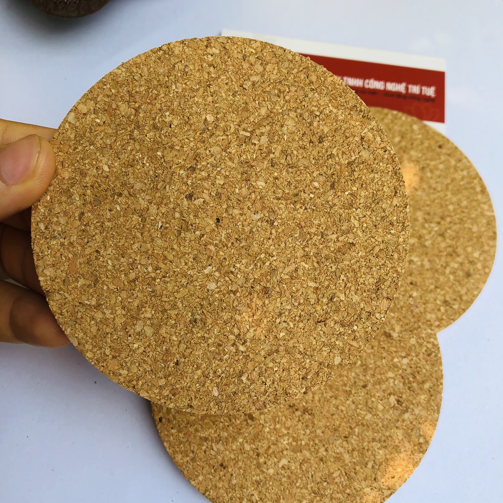Miếng lót ly gỗ ép giá rẻ nhất, Đế lót cốc gỗ ép tự nhiên an toàn với môi trường hàng sẵn với mọi số lượng tại kho